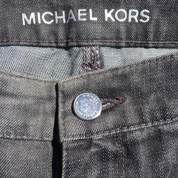 Michael Kors Gem Embellished Cropped Skinny Jeans - Picture 4 of 8